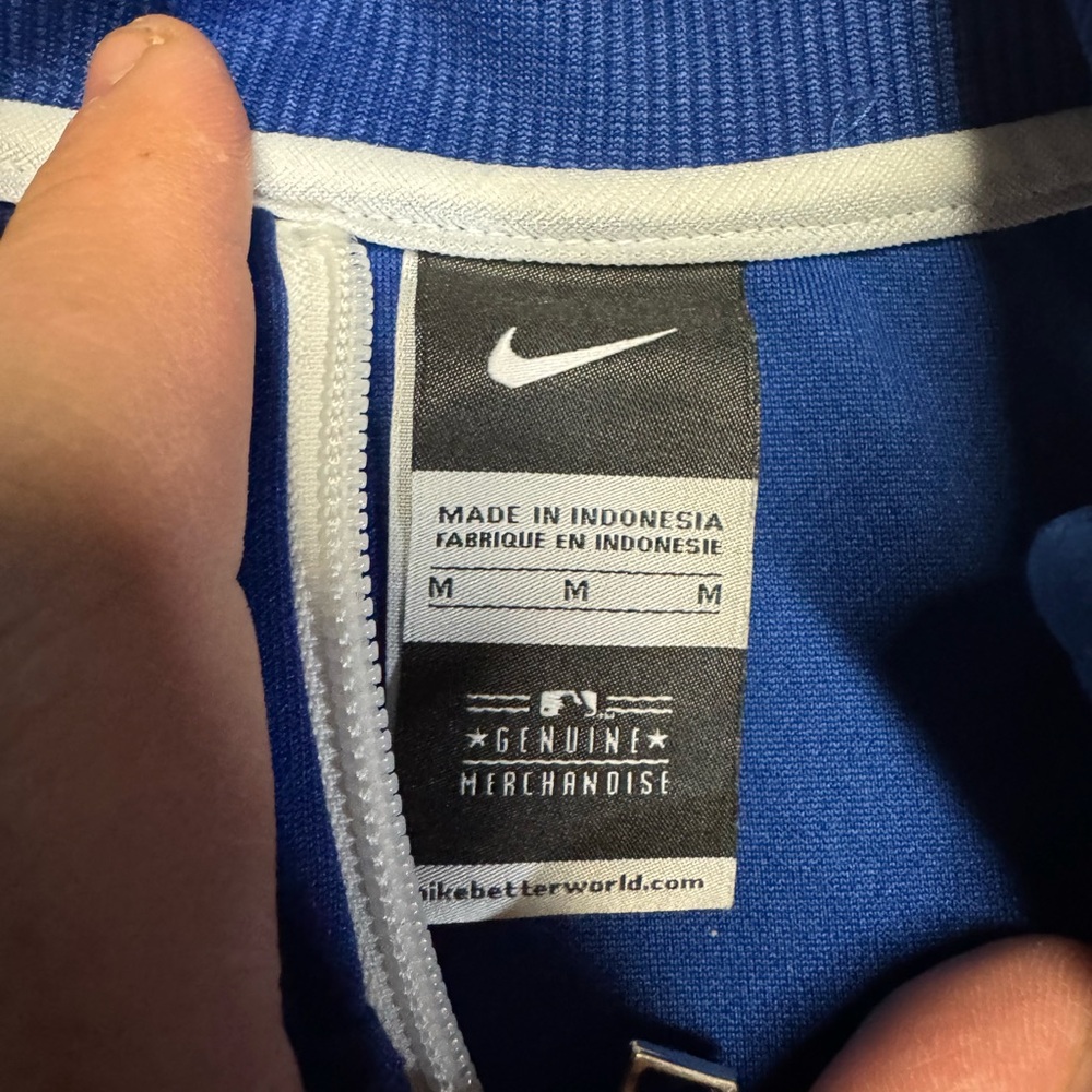 Nike Jacket Sports Full Zip J hoodie  Womens Size Medium Chicago cubs baseball - Picture 2 of 5